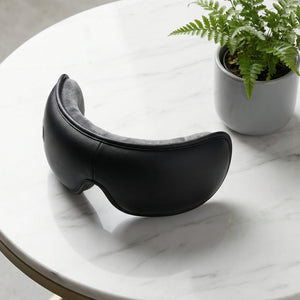 Masque massant yeux chauffant avec bluetooth et compression d’air — Serenys