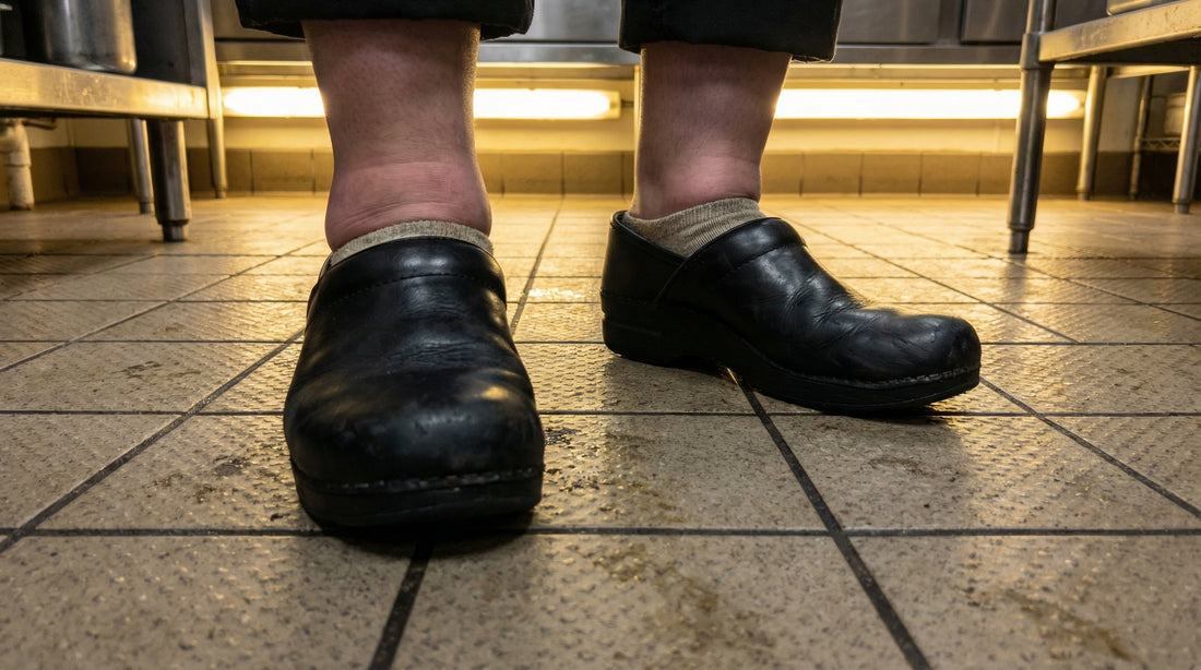 Douleurs pieds travail debout