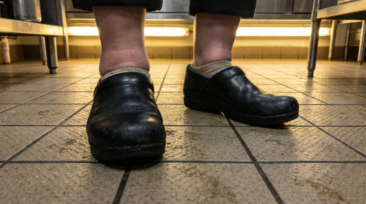 Douleurs pieds travail debout