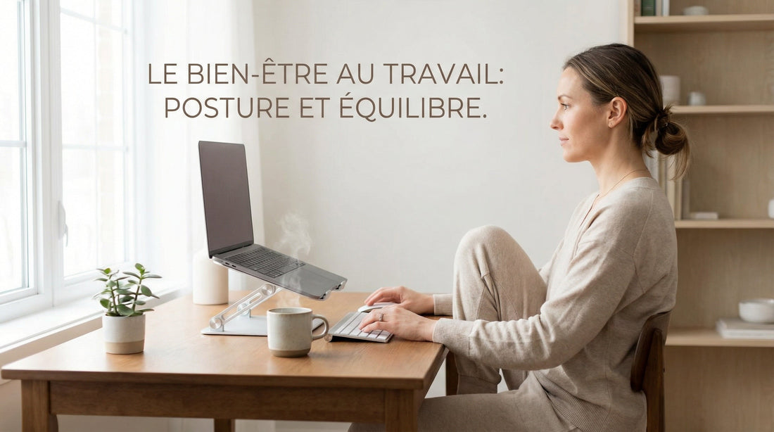 Cervicalgie professionnelle : posture ergonomique bureau et télétravail pour soulager les cervicales
