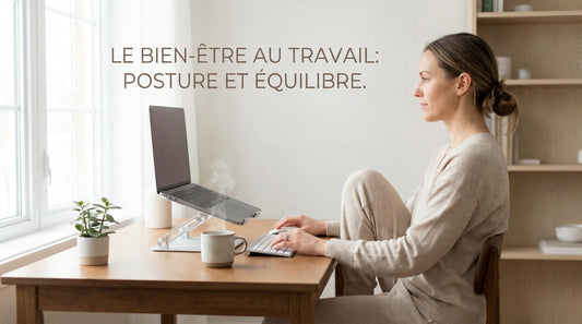 Cervicalgie professionnelle : posture ergonomique bureau et télétravail pour soulager les cervicales