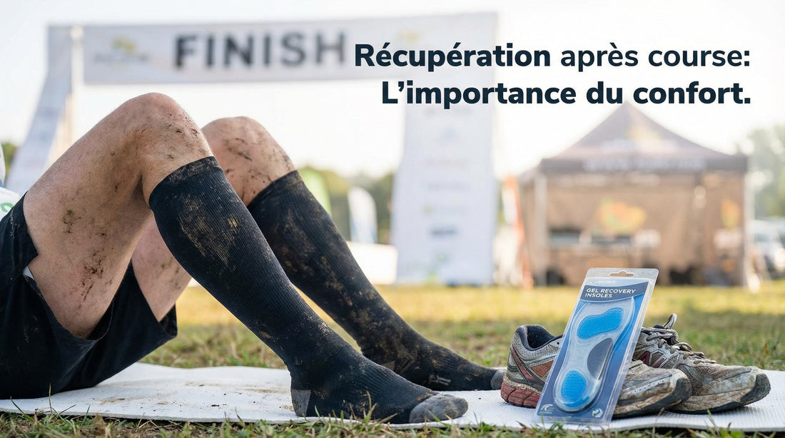 Récupération après marathon : semelles sport, compression et protocole coureur