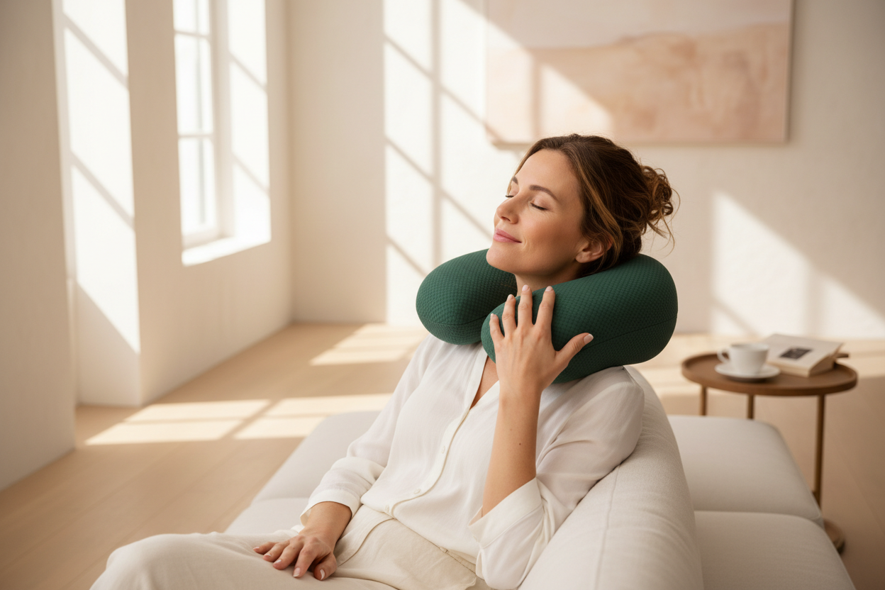 Coussin cervical nuque et épaules Serenys