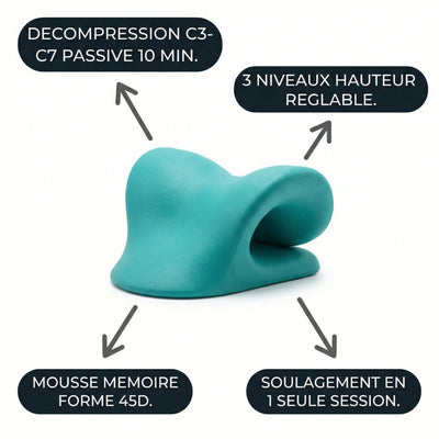 Étireur Cervical Cloud — Décompression C3-C7