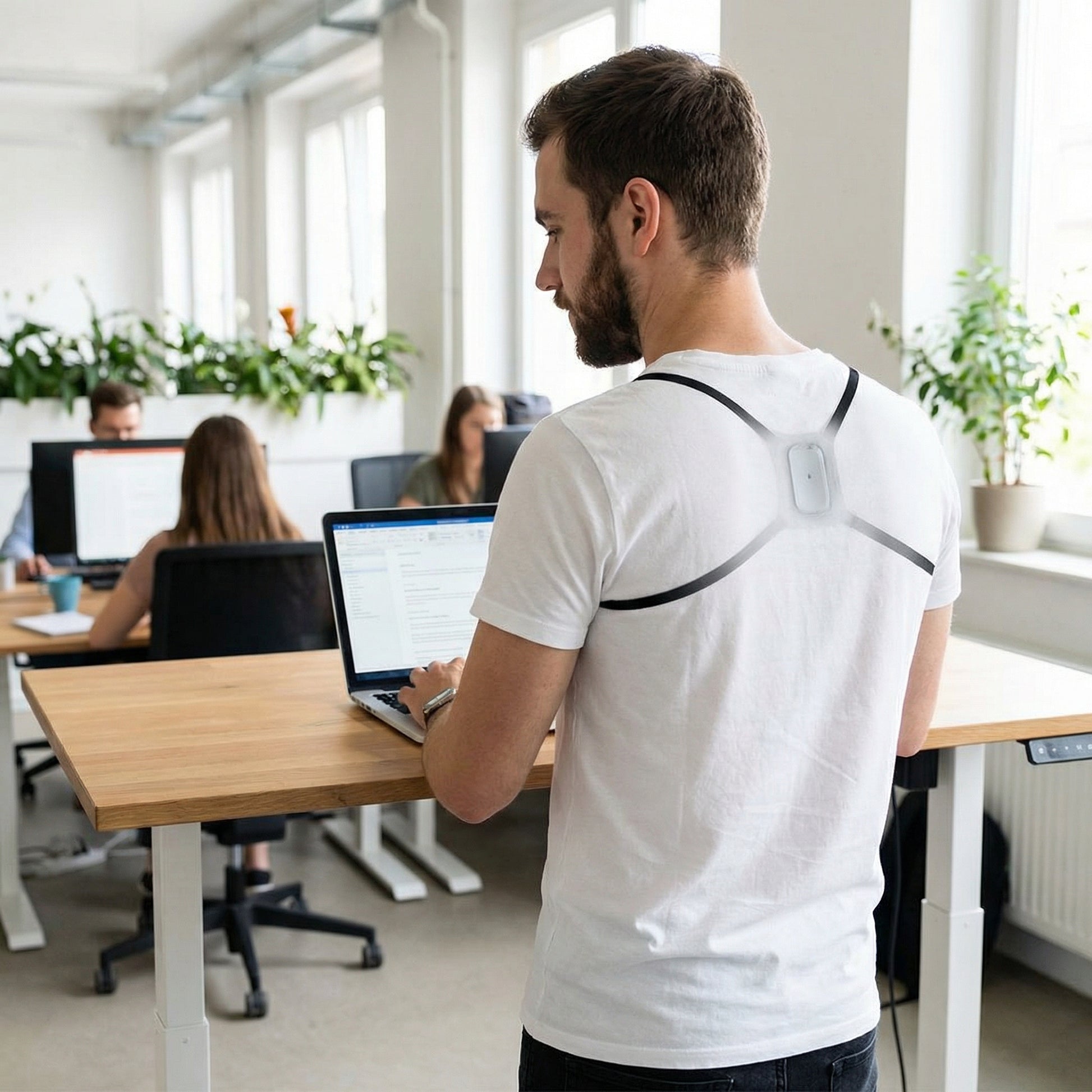 Correcteur de Posture Intelligent — en situation d'utilisation