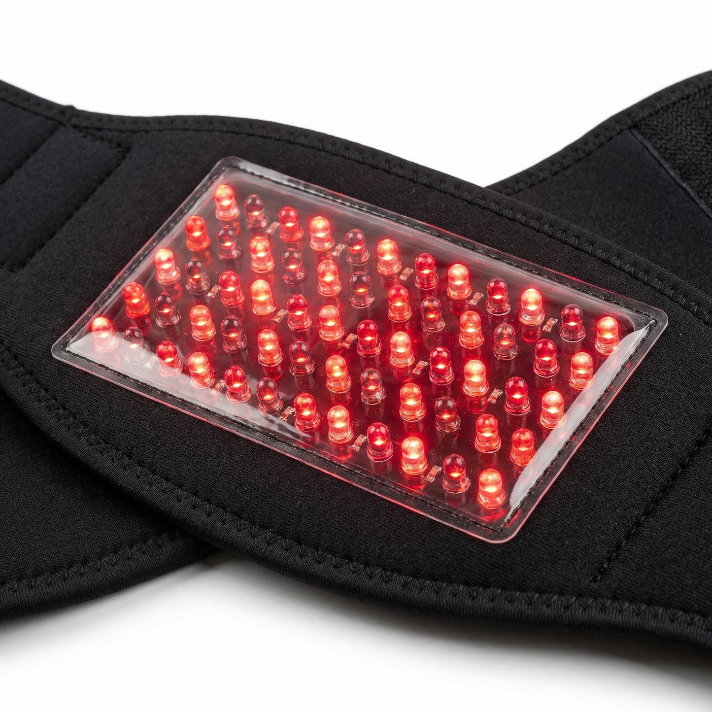Ceinture Lumière Rouge - Détail LEDs