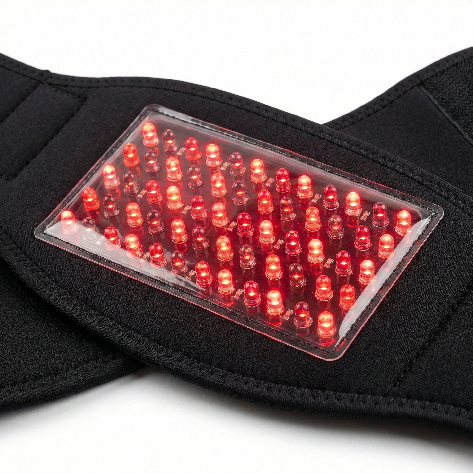 Ceinture Lumière Rouge - Détail LEDs