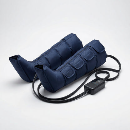 Bottes de pressothérapie à compression séquentielle pour drainage lymphatique et récupération sportive — Serenys
