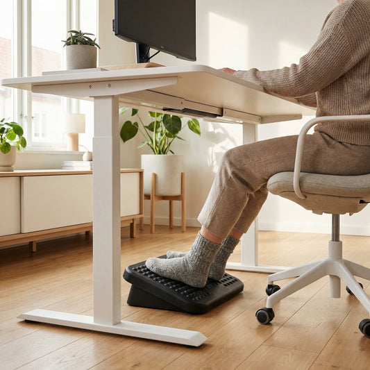 Repose-pieds ergonomique Serenys — bureau télétravail