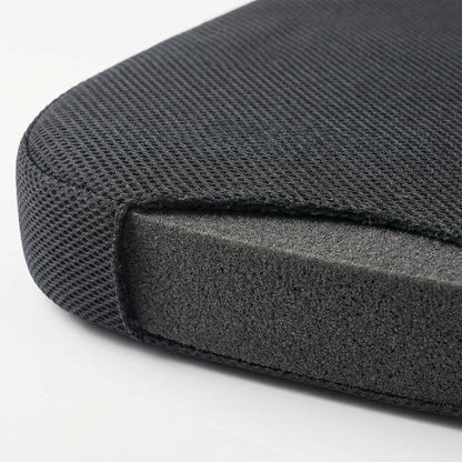Coussin assise bureau haute densité — vue détail matière et texture
