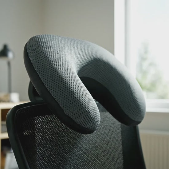 Vidéo Coussin Cervical Bureau Respirant