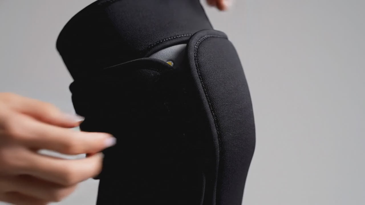 Vidéo Genouillère Chauffante Infrarouge + Vibration