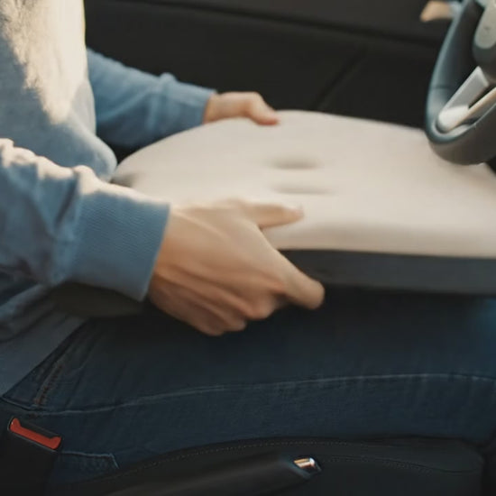 Vidéo Coussin d'Assise Voiture Anti-Glisse