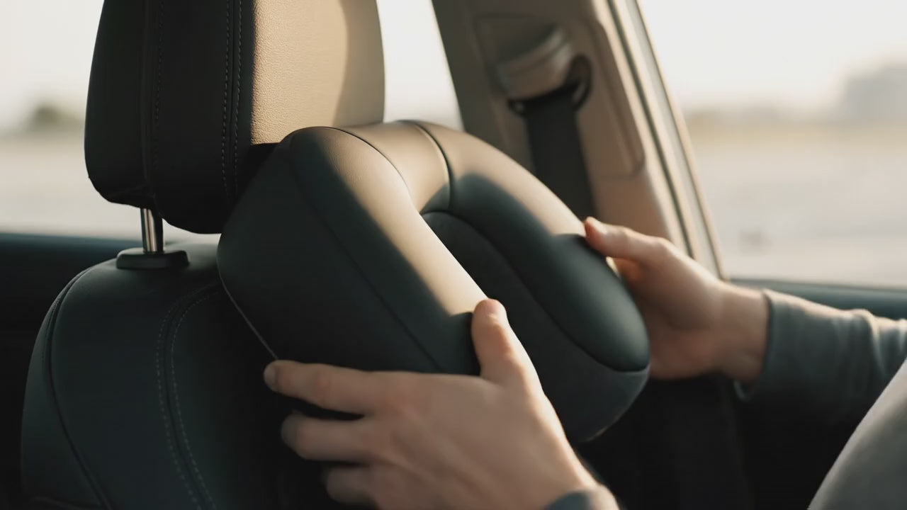 Vidéo Coussin Cervical Voiture : Appui-Tête Ergonomique