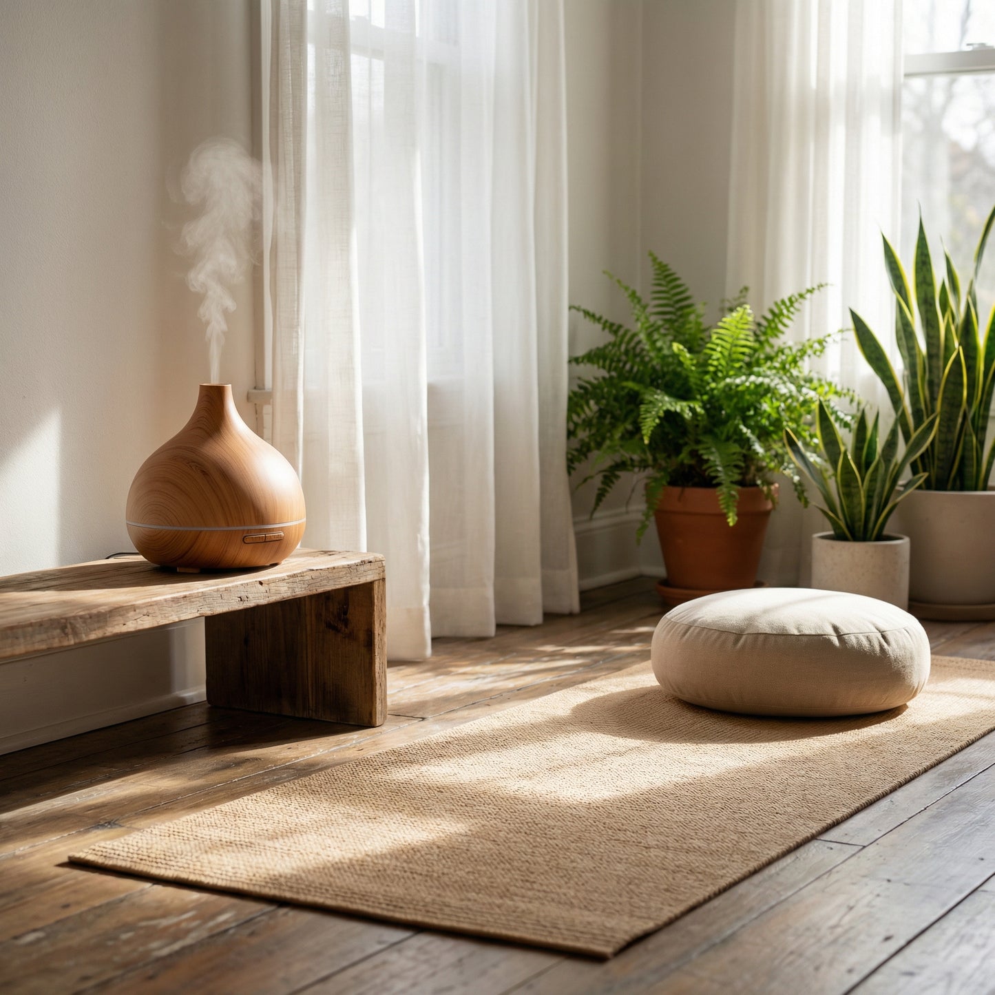 Diffuseur Huiles Essentielles — en situation d'utilisation (Serenys)