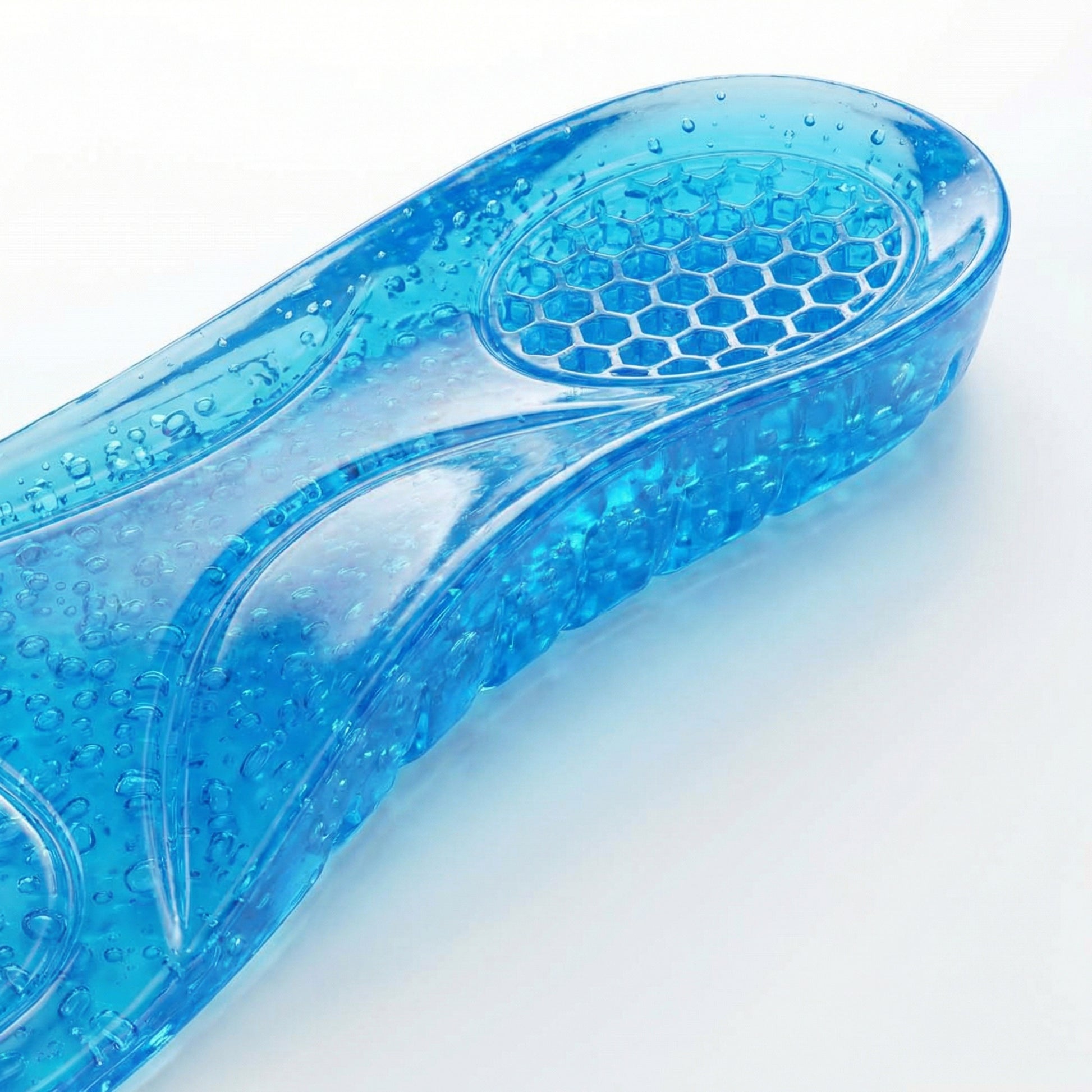 Semelles Gel — vue détail matière et texture (Serenys)